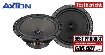 AXTON ATX Coax – Test Car & HiFi 05/2019