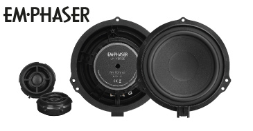 EMPHASER EM-FDFX165 – Plug & Play 16,5 cm / 6,5" Auto Lautsprecher für Ford Fahrzeuge, fahrzeugspezifisches 2-Wege Front Komponenten System für Tür-Einbau