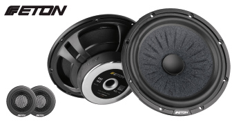 ETON RSC 165 – 2-Wege 16,5 cm (6,5“) High End Komponenten System, Einbau Lautsprecher für Autos und Reisemobile, Nachrüstung für die Türen